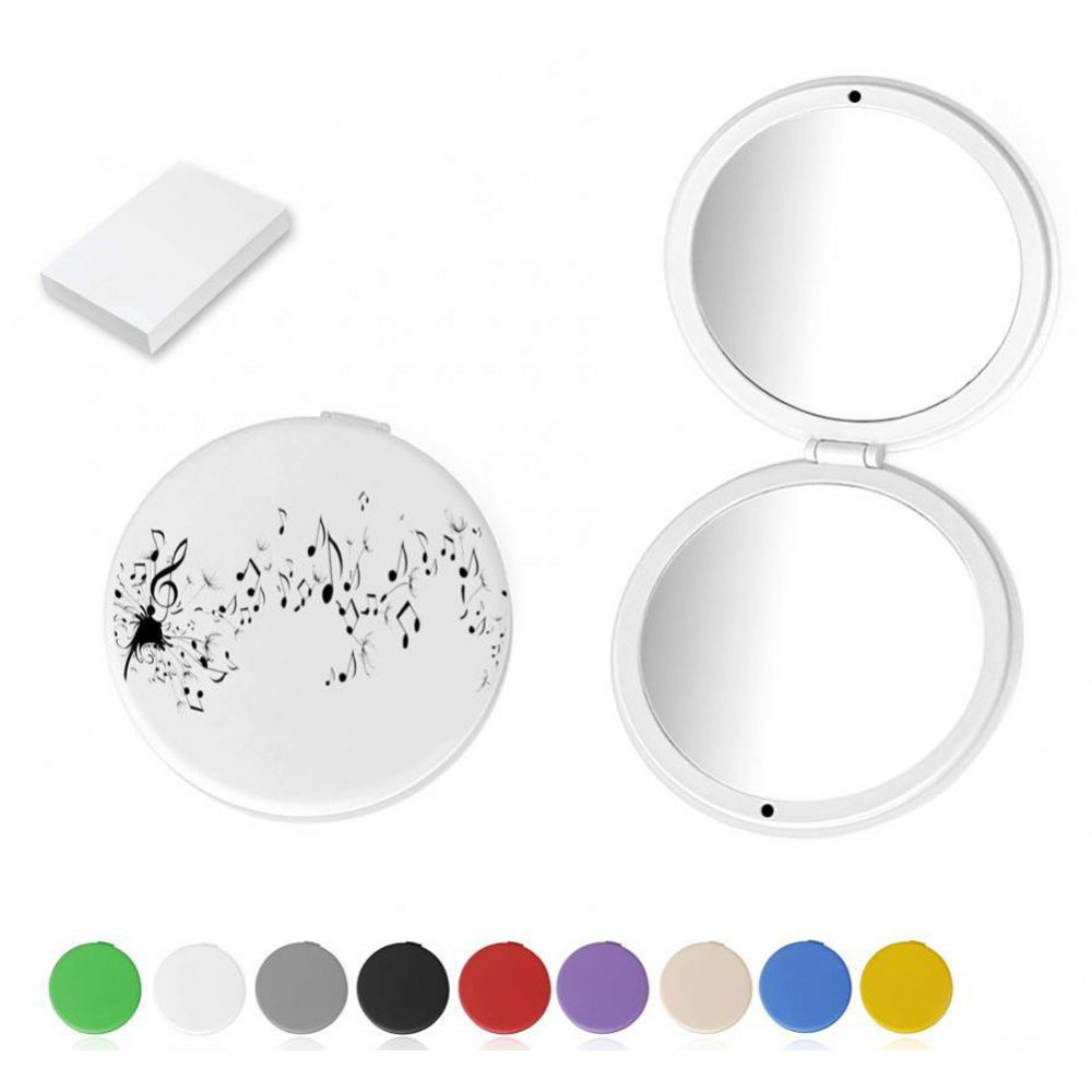 Yuvarlak Ayna Beyaz - Mıknatıslı