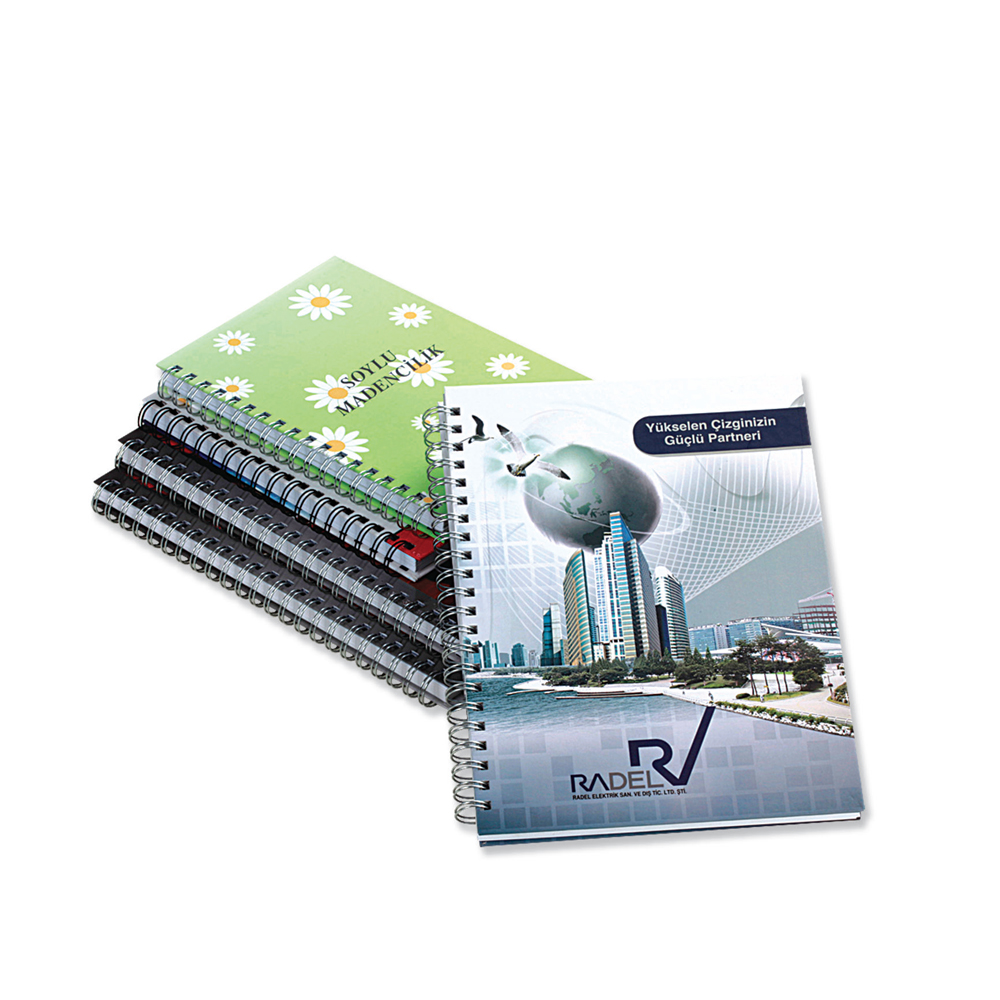 Defter (Spiralli Sert Kapak)