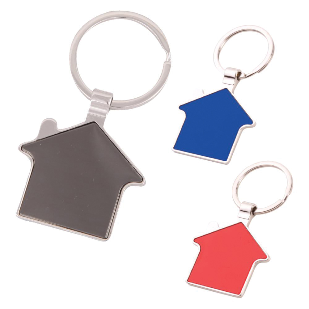 Metal Anahtarlık Ev