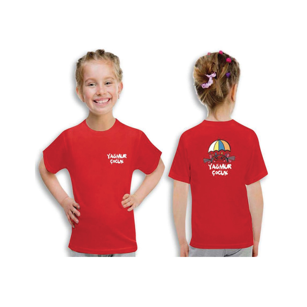Kırmızı Çocuk Tshirt