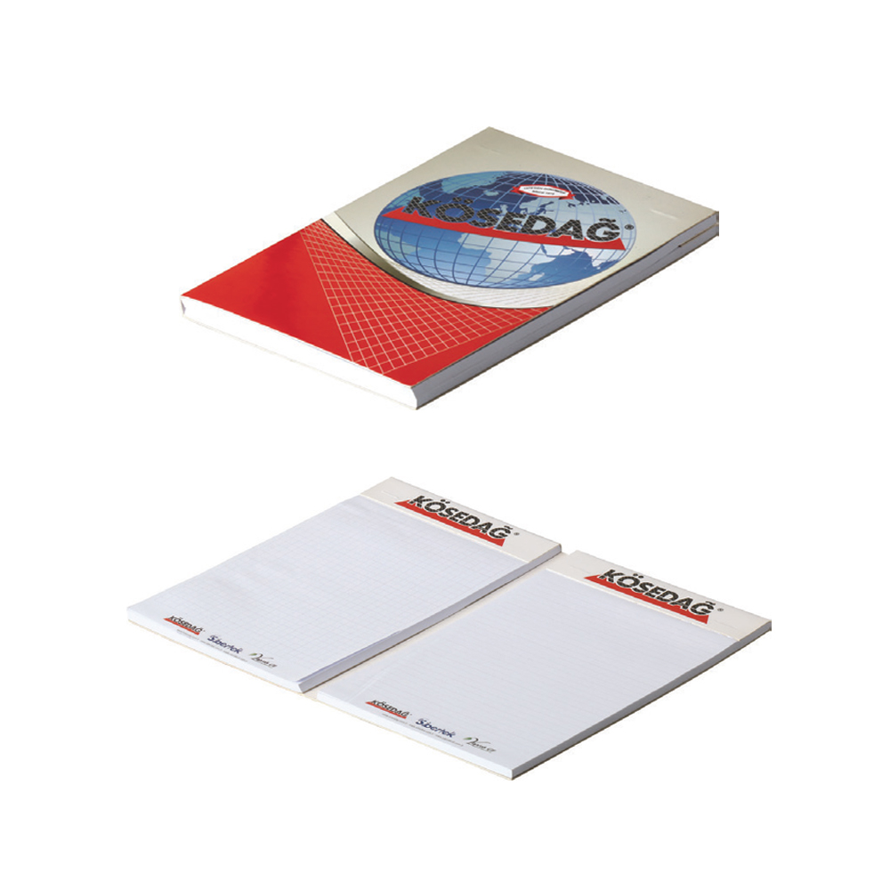 Taç Kapaklı Bloknot Çift taraf