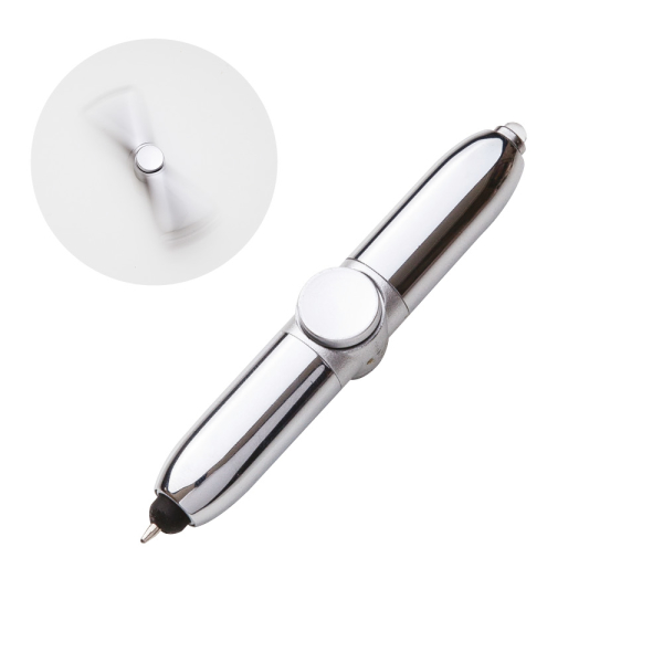 Metal Tükenmez Kalem - Stres Çarklı