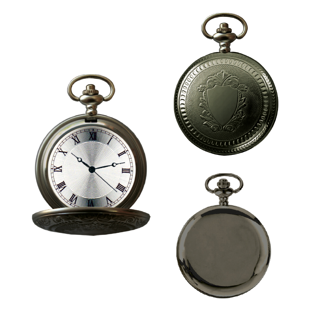 Köstekli Cep Saati - Bronz