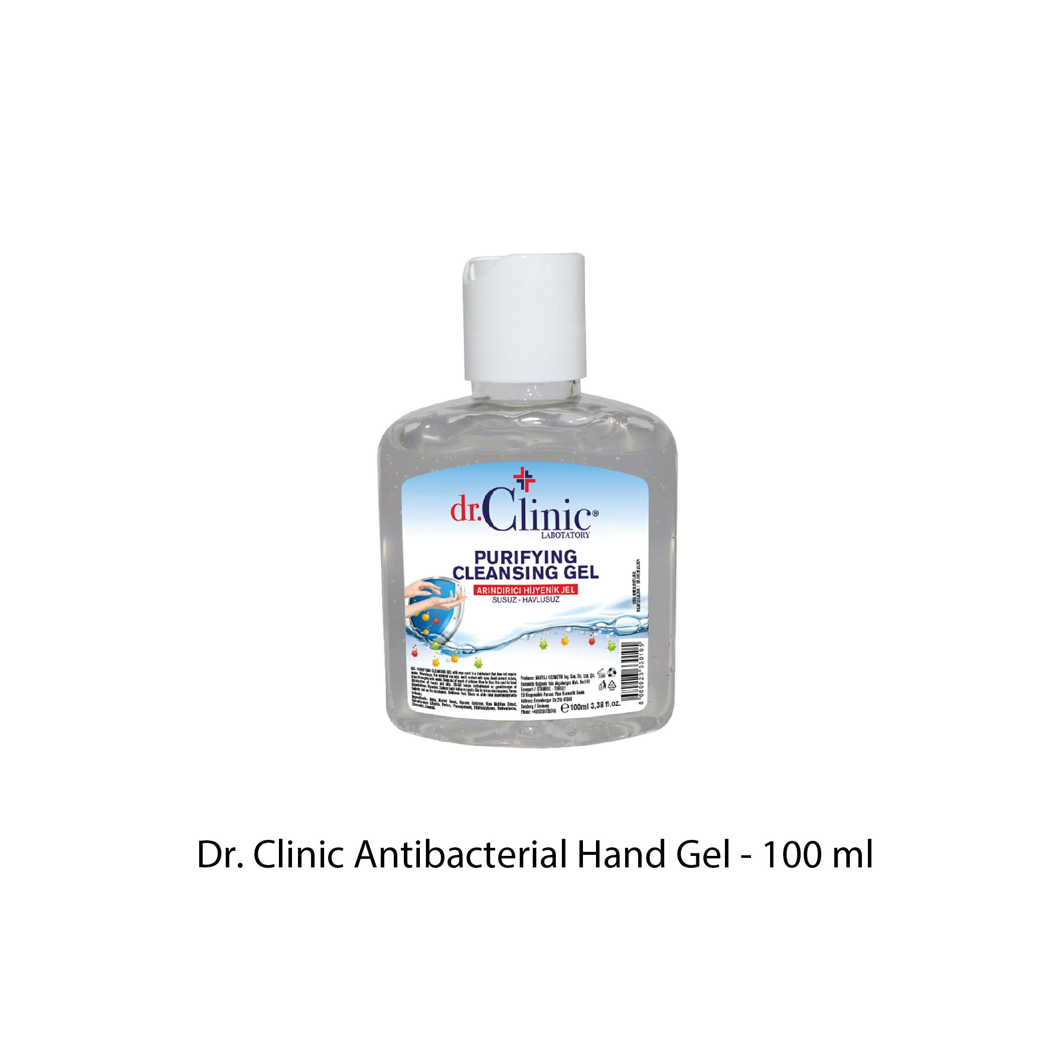Dr. Clinic 100 ml jel el dezenfektanı