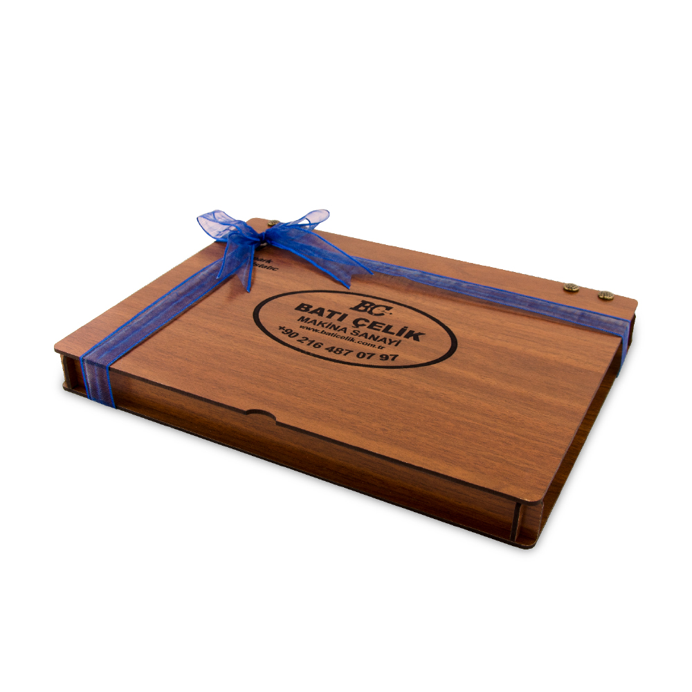 Ahşap Kutuda 48’li Logolu Çokos